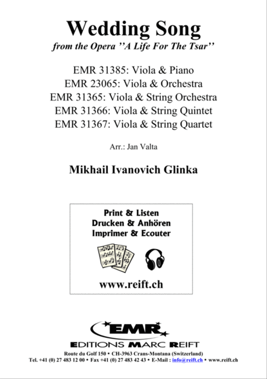 Wedding Song Wedding Song Viola scores gallery preview page 1