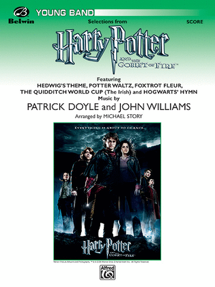Book cover for Harry Potter and the Goblet of Fire, Selections from