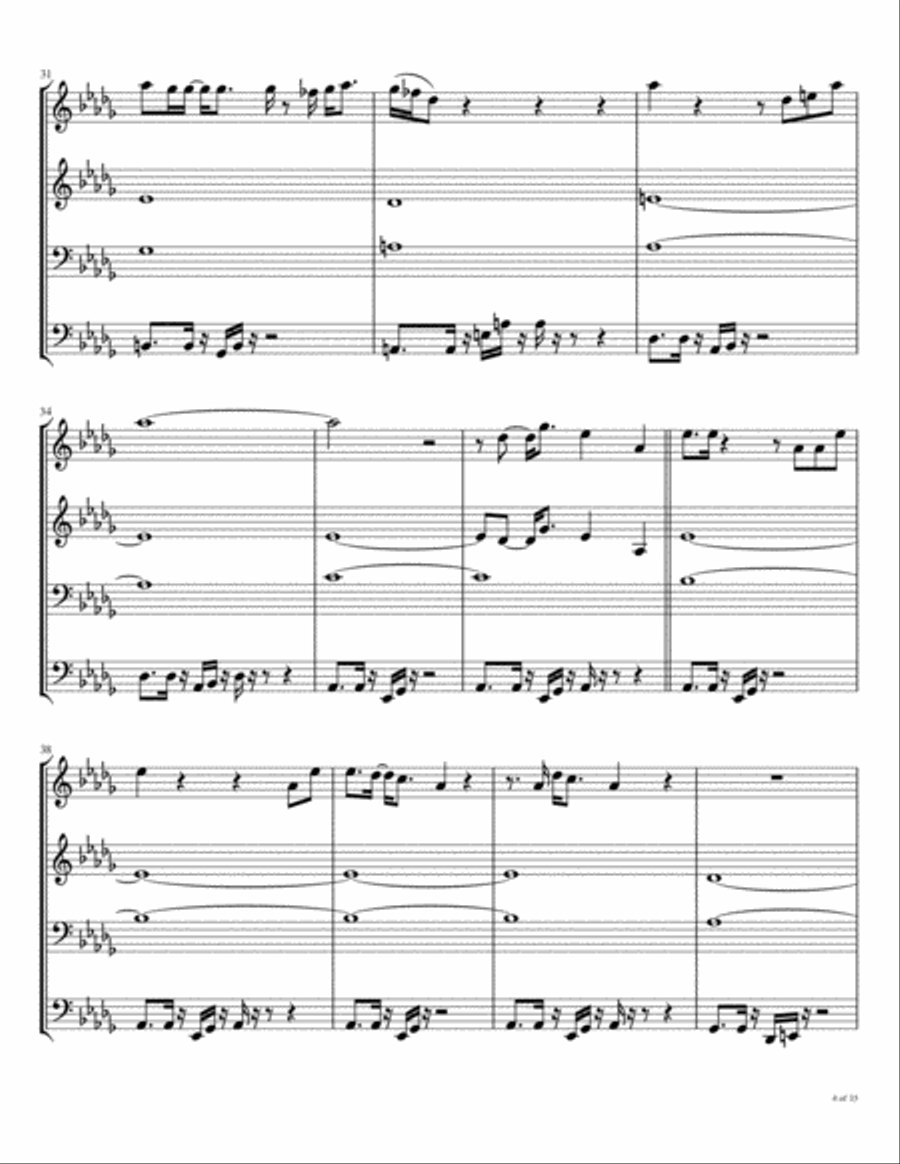Broken Wings Broken Wings Brass Ensemble scores gallery preview page 5
