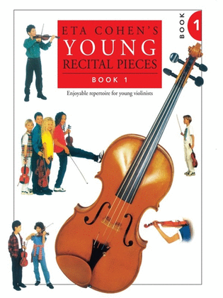 Book cover for Eta Cohen Young Recital Pieces Book 1 Violin/Piano