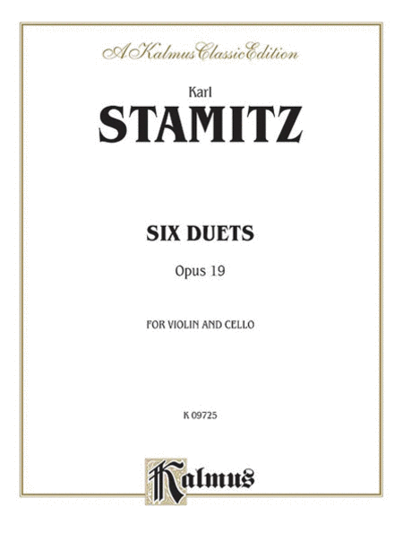 Carl Stamitz: Six Duets, Op. 19