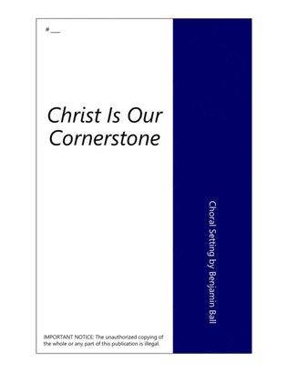 Christ Is Our Cornerstone (Darwall)