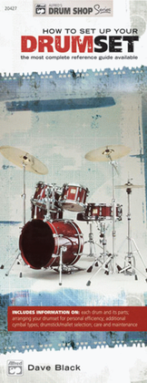 Book cover for How to Set Up Your Drumset