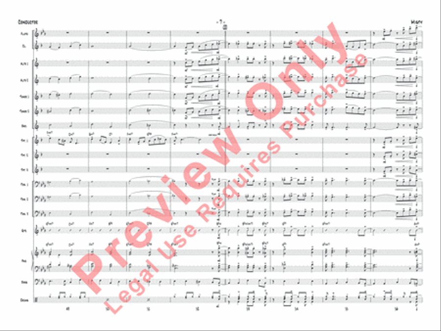 Misty Misty Jazz Ensemble scores gallery preview page 10