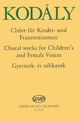 Book cover for Choral Works for Children's and Female Voices