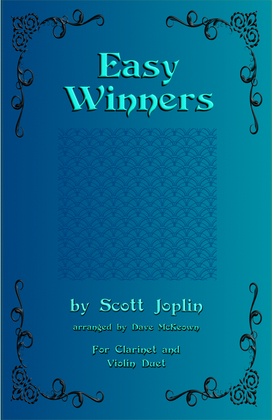 Book cover for The Easy Winners, Duet for Clarinet and Violin
