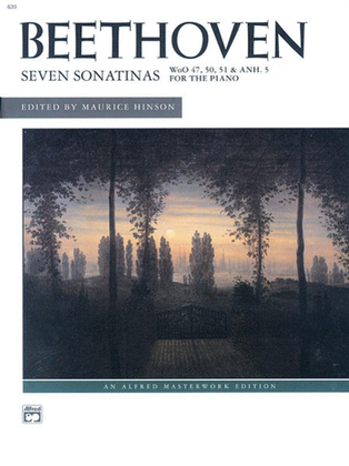 Book cover for Beethoven: 7 Sonatinas