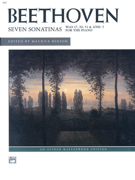 Beethoven: 7 Sonatinas by Ludwig van Beethoven Piano Solo - Sheet Music