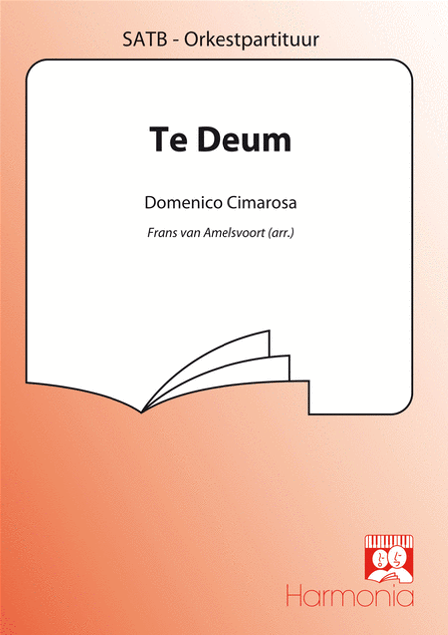 Te Deum 4-Part scores gallery preview page 1