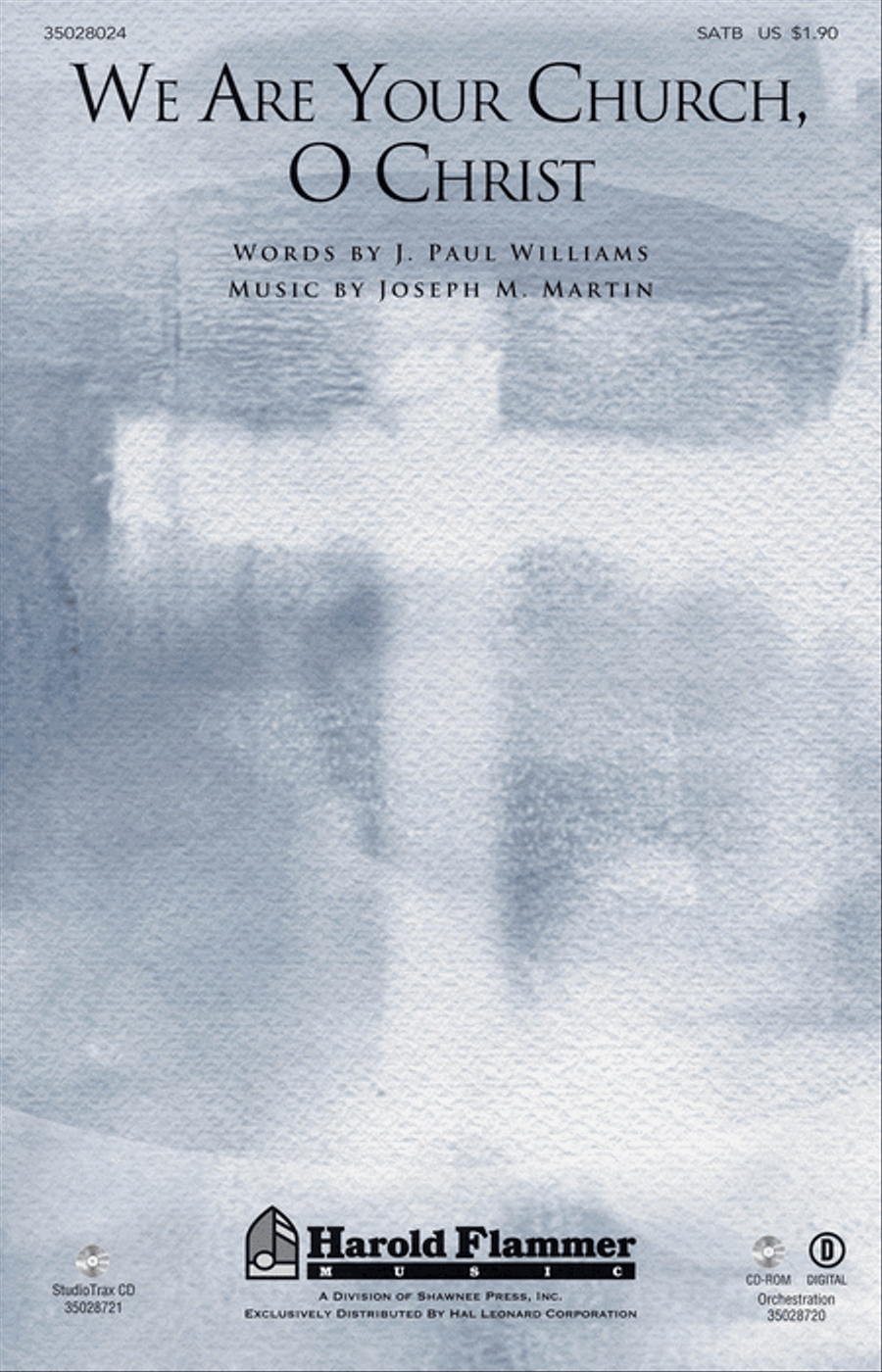 We Are Your Church, O Christ 4-Part scores gallery preview page 1