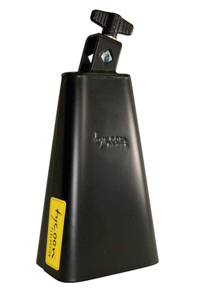 7″ Black Powder Coated Cowbell