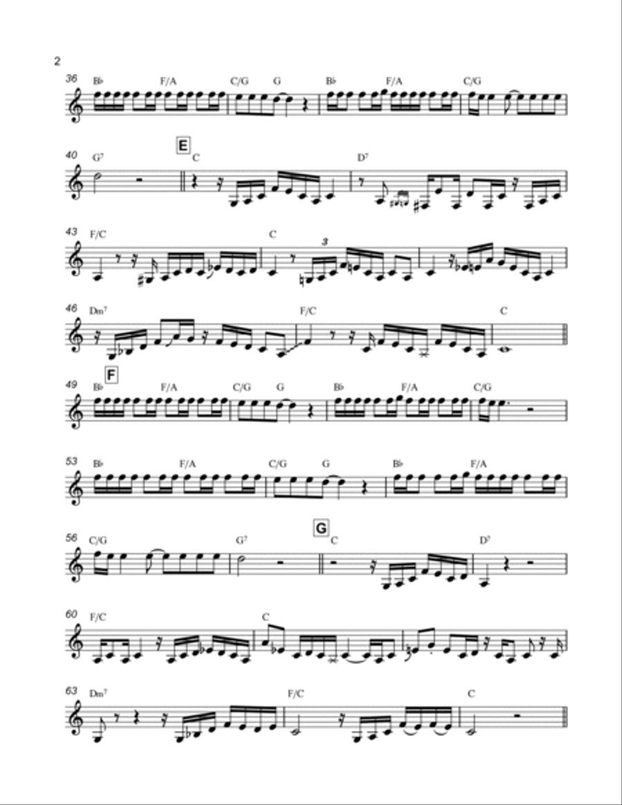 Mole On the Dole Clarinet Solo scores gallery preview page 2
