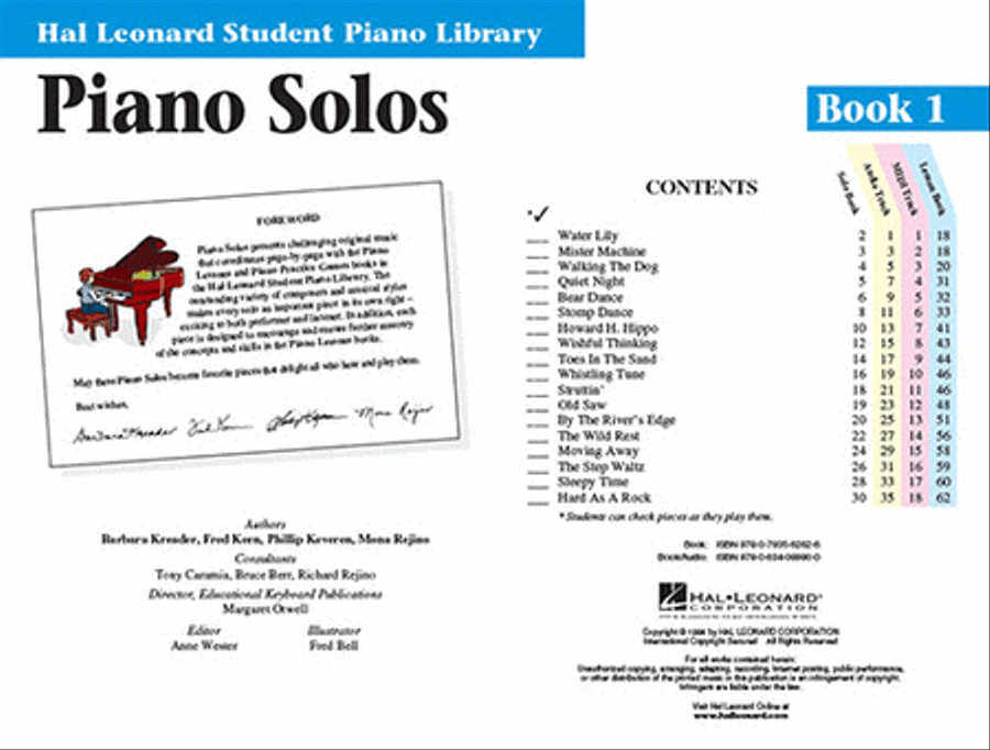 Piano Solos - Book 1 Piano Solos - Book 1 Piano Method scores gallery preview page 2
