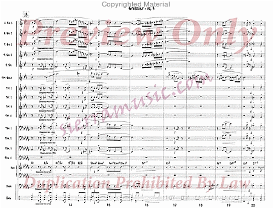 Stardust Stardust Jazz Ensemble scores gallery preview page 4
