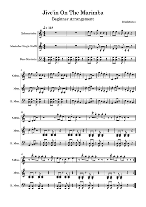 Jivin on the Marimba - Sheet Music
