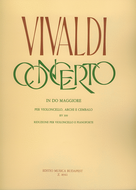 Concerto In Do Maggiore RV 399