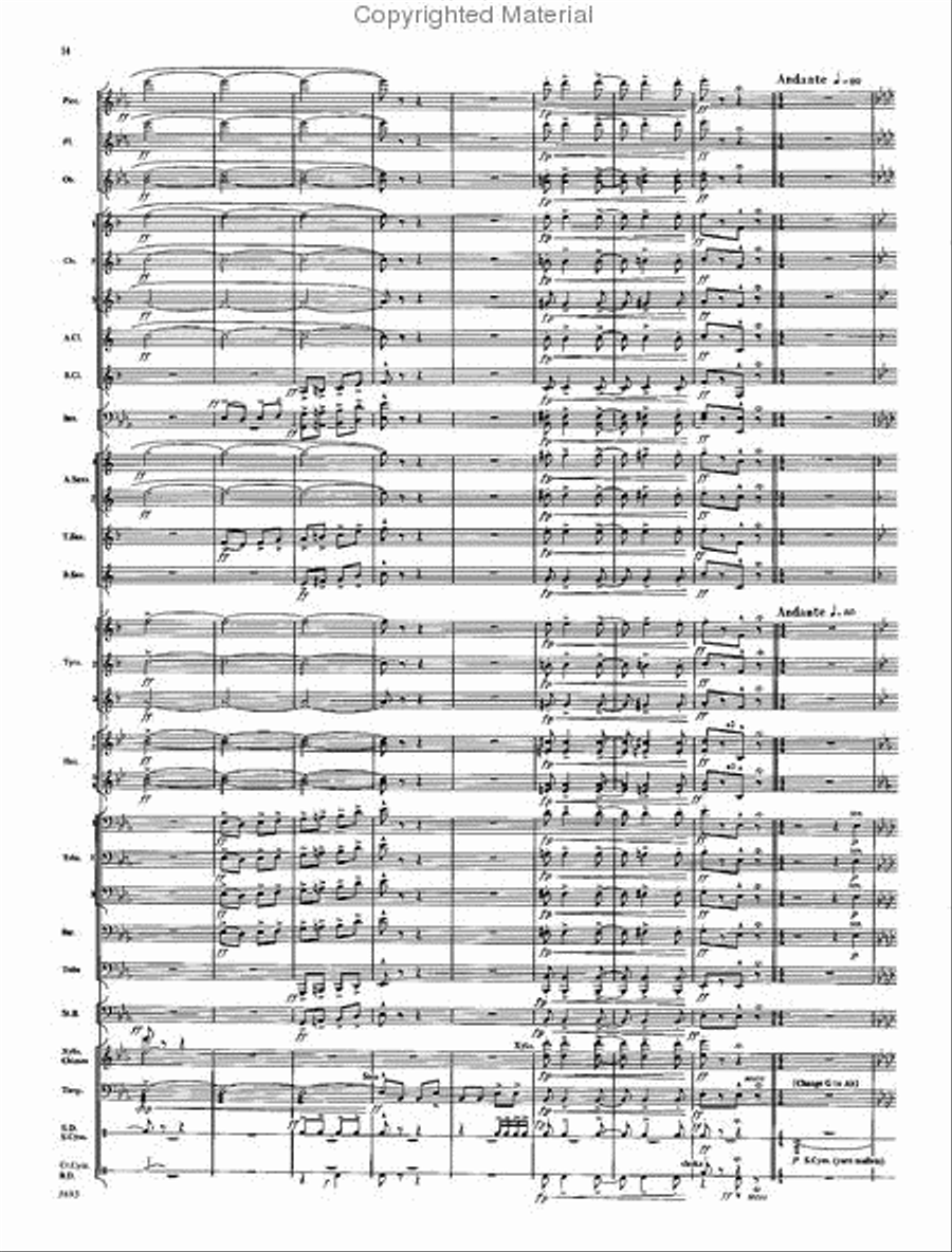 In All Its Glory Concert Band scores gallery preview page 12
