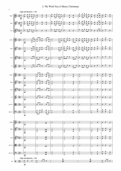 Carols for Four (or more) - 15 Carols with Flexible Instrumentation - Full Score - Score Only