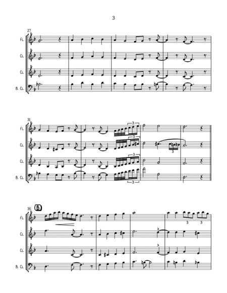 A La Nana Nanita (Woodwind Quartet) image number null