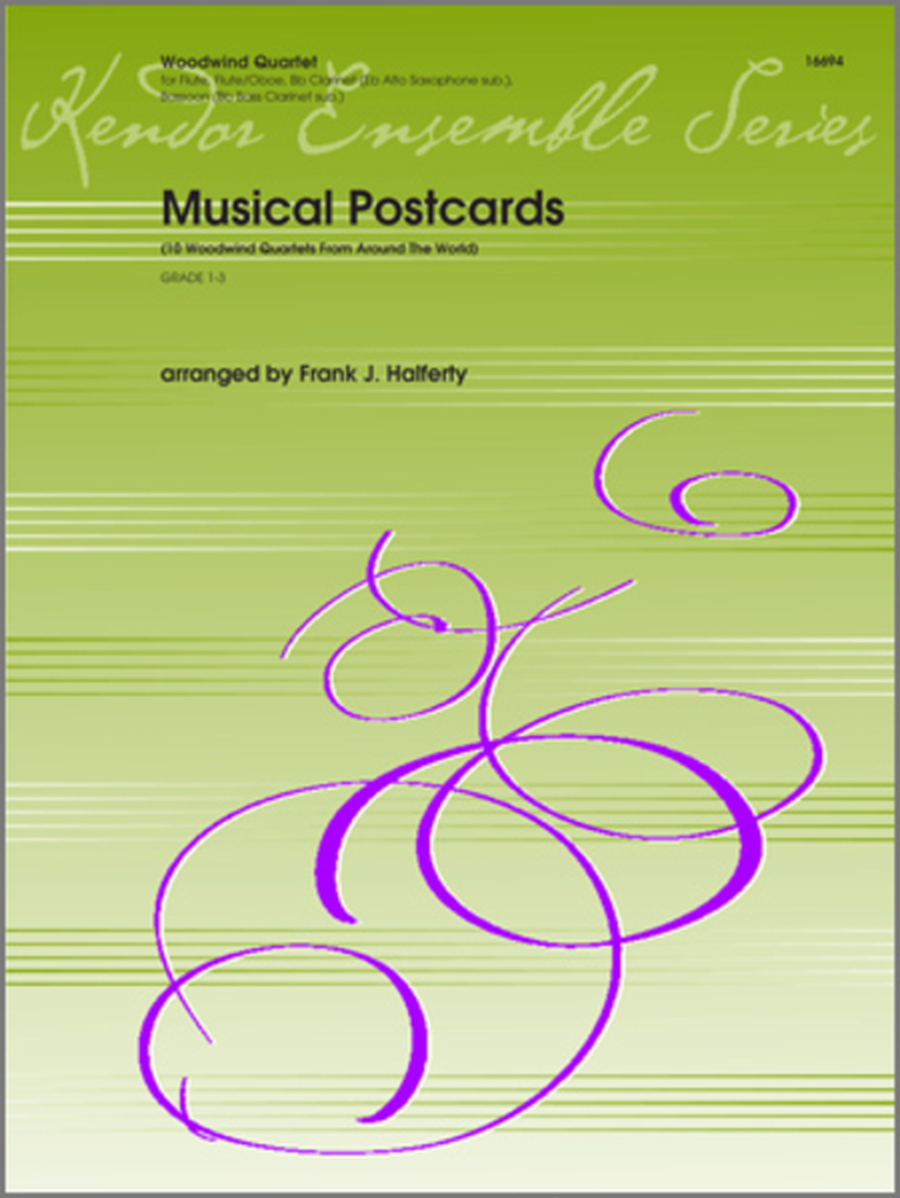 Musical Postcards (10 Woodwind Quartets From Around The World)