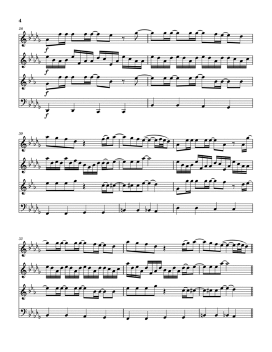 Place In This World Woodwind Quartet scores gallery preview page 5