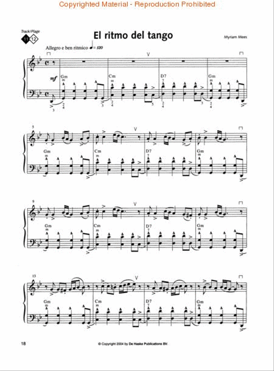 Tango Time! Accordion scores gallery preview page 3