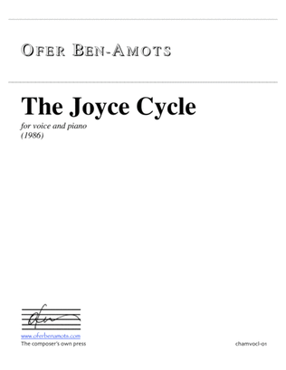 The Joyce Cycle - for voice and piano