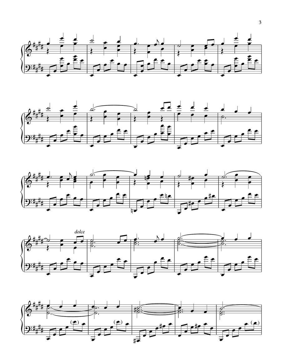 Main Title Piano Solo scores gallery preview page 3