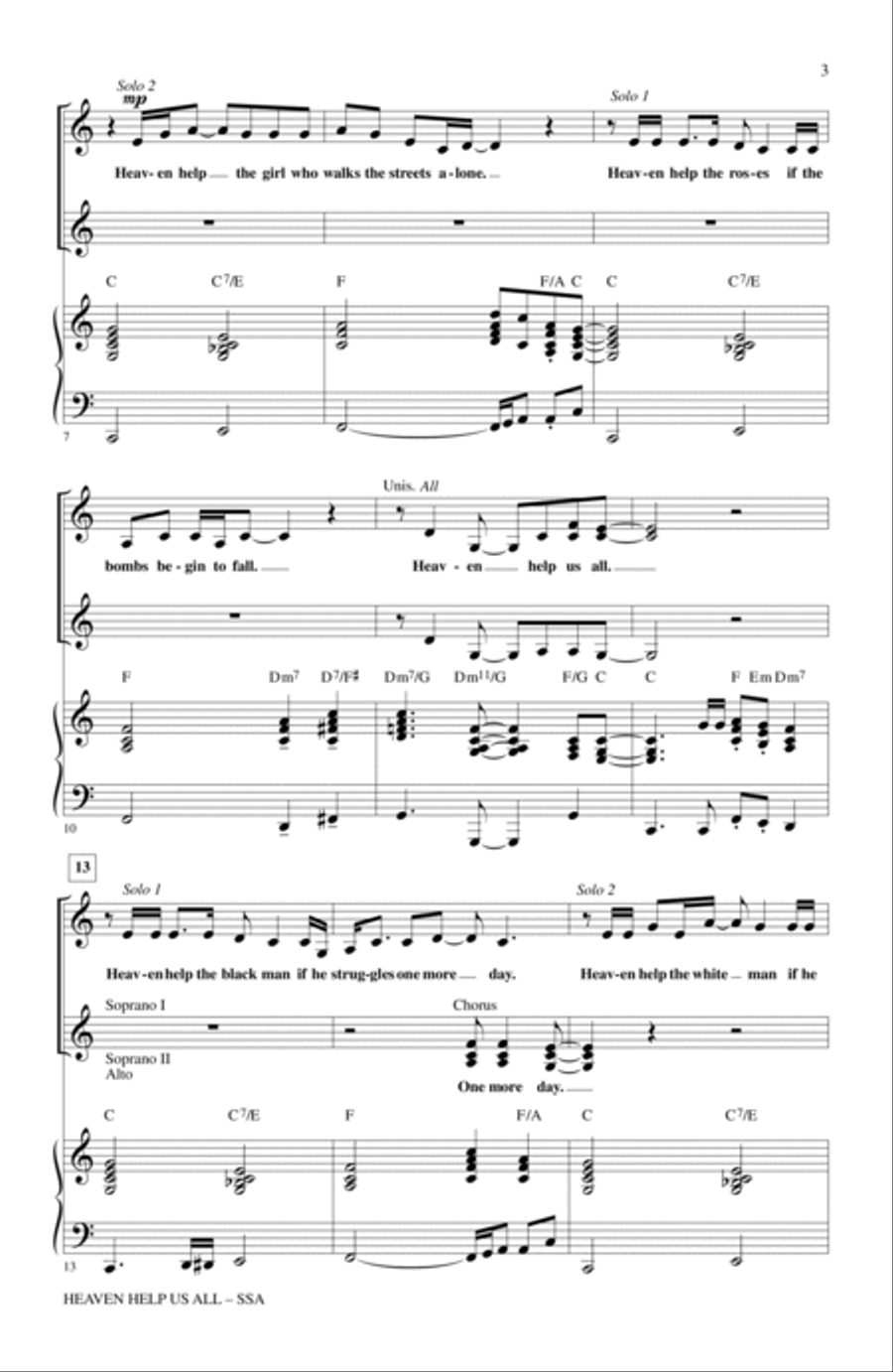 Heaven Help Us All SSA scores gallery preview page 2