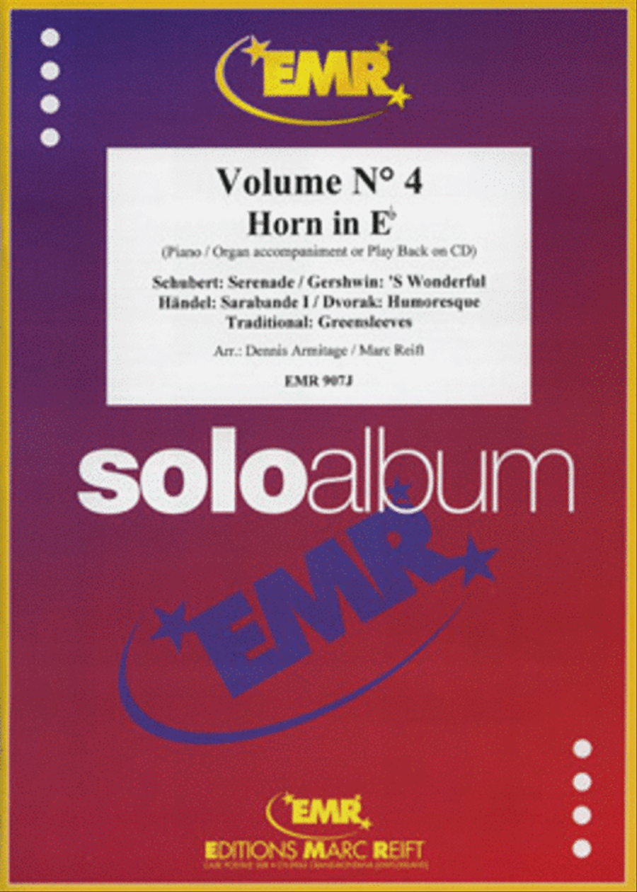 Solo Album Volume 04 Horn scores gallery preview page 1