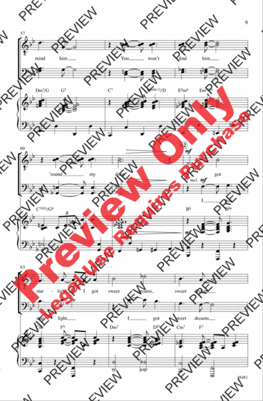 I Got Rhythm Men's Choir scores gallery preview page 8