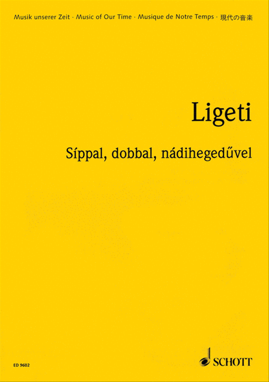 Sippal, dobbal, nádihegedüvel Percussion Ensemble scores gallery preview page 1