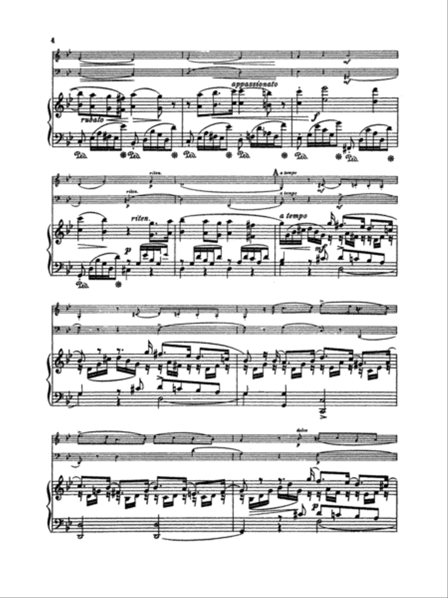 Chopin: Trio in G Minor, Op. 8 Piano scores gallery preview page 4