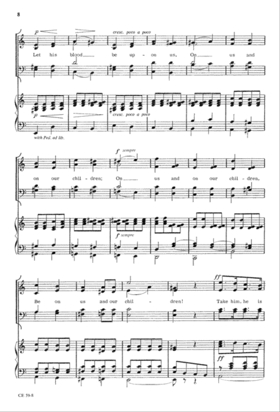 The Seven Last Words of Christ 4-Part scores gallery preview page 10
