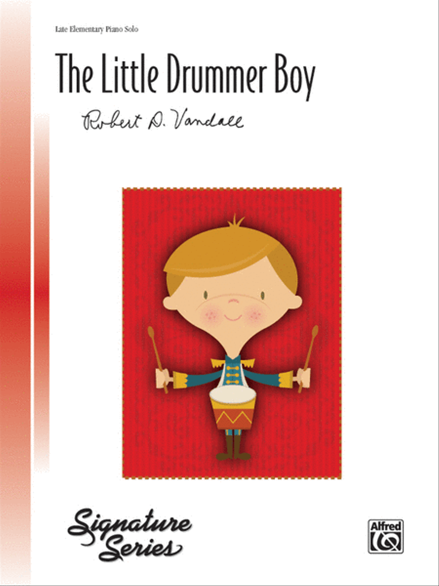 The Little Drummer Boy Easy Piano scores gallery preview page 1