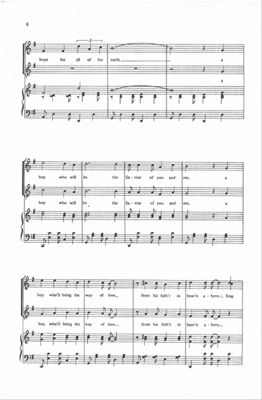 Have You Heard of the Boy? 2-Part scores gallery preview page 6