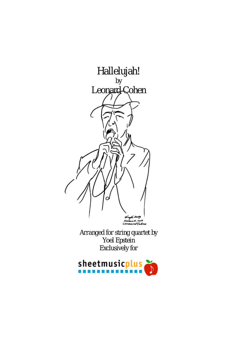 Hallelujah String Quartet scores gallery preview page 1