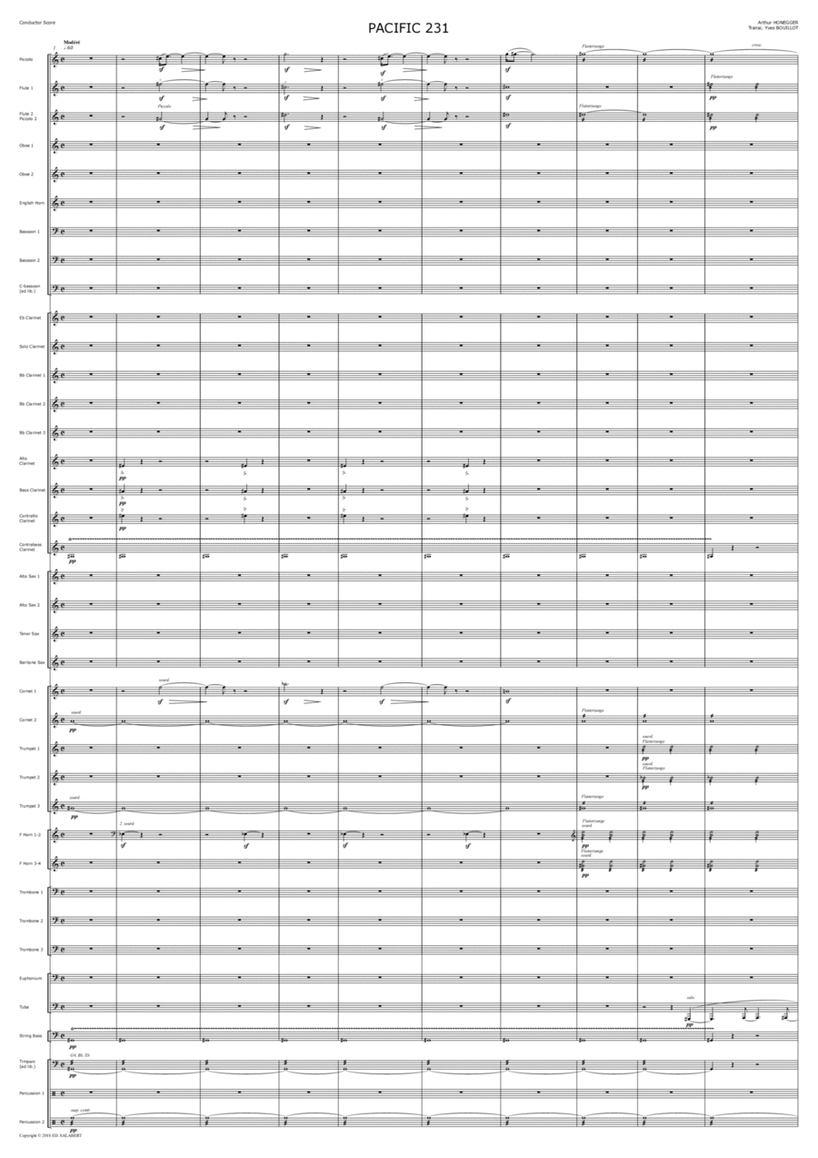 PACIFIC 2.3.1 Concert Band scores gallery preview page 1