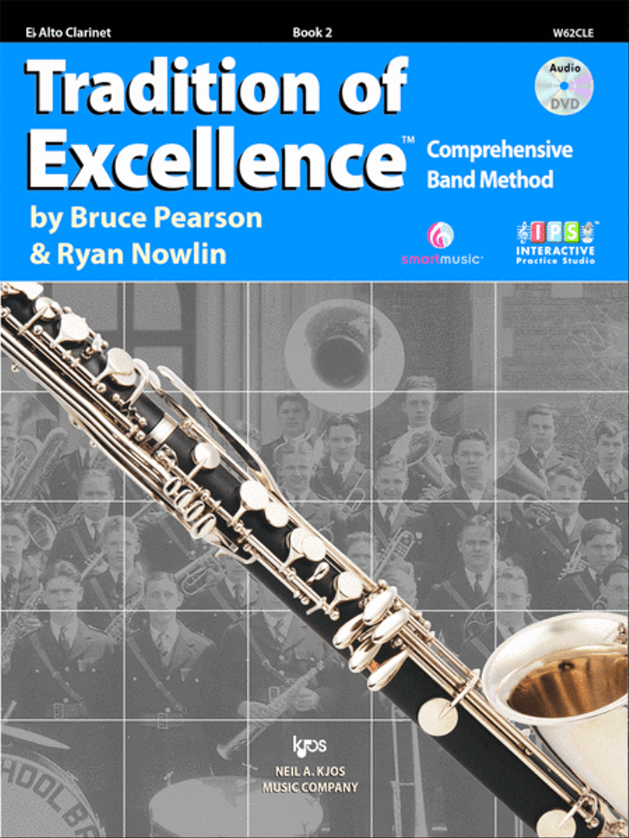Tradition of Excellence Book 2 - Eb Alto Clarinet Concert Band Methods scores gallery preview page 1