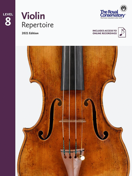 Violin Repertoire 8, 2021 Edition image number null