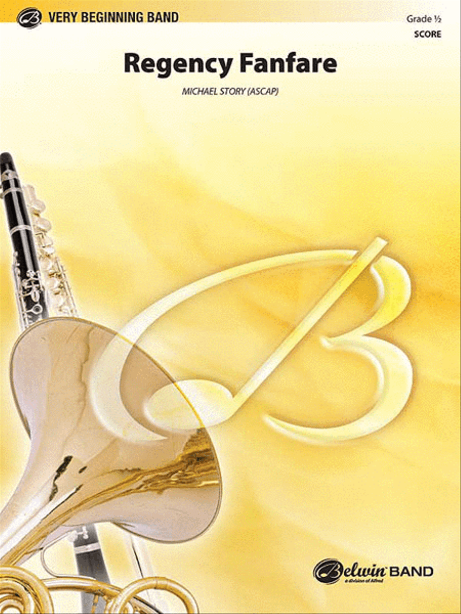 Regency Fanfare Concert Band scores gallery preview page 1