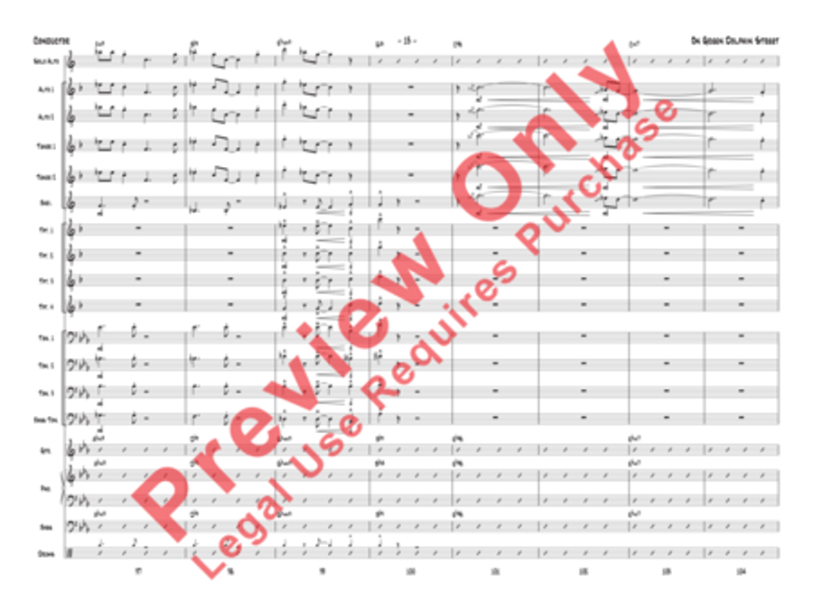 On Green Dolphin Street Jazz Ensemble scores gallery preview page 16