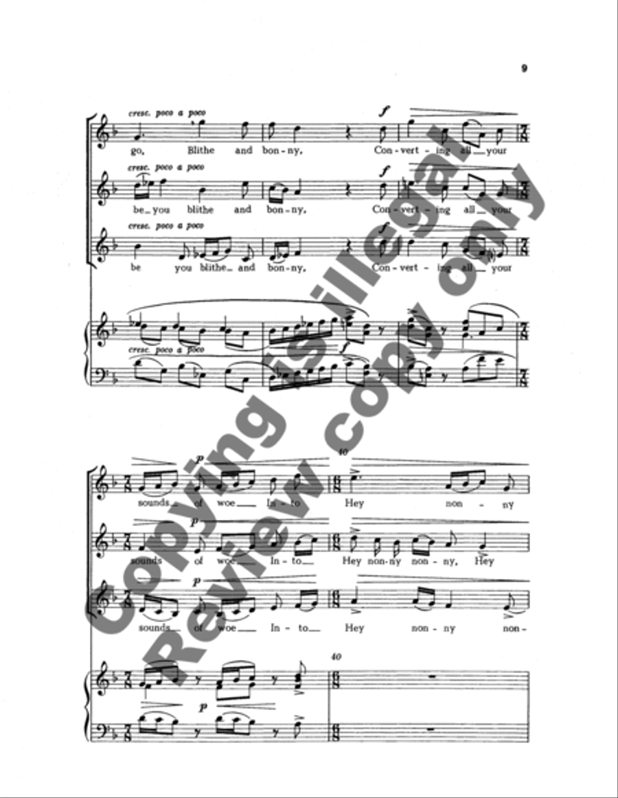 Sigh No More, Ladies Sigh No More, Ladies SSA scores gallery preview page 11