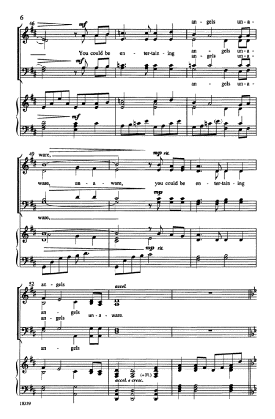 Love One Another Love One Another 4-Part scores gallery preview page 6