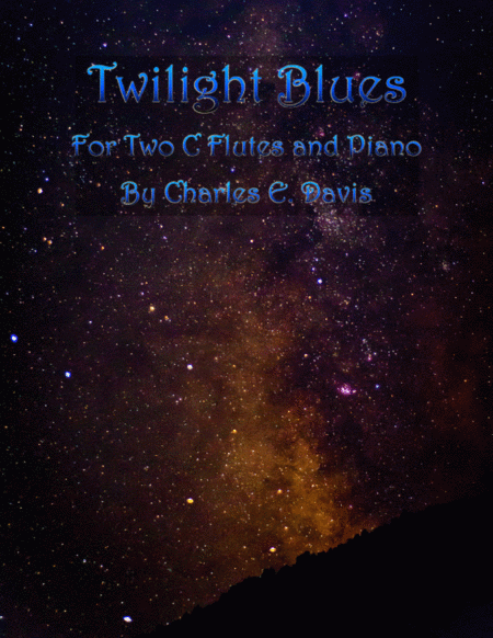 Twilight Blues - Two C Flutes and Piano image number null