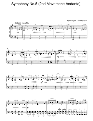 Symphony No. 5 (2nd Movement: Andante)
