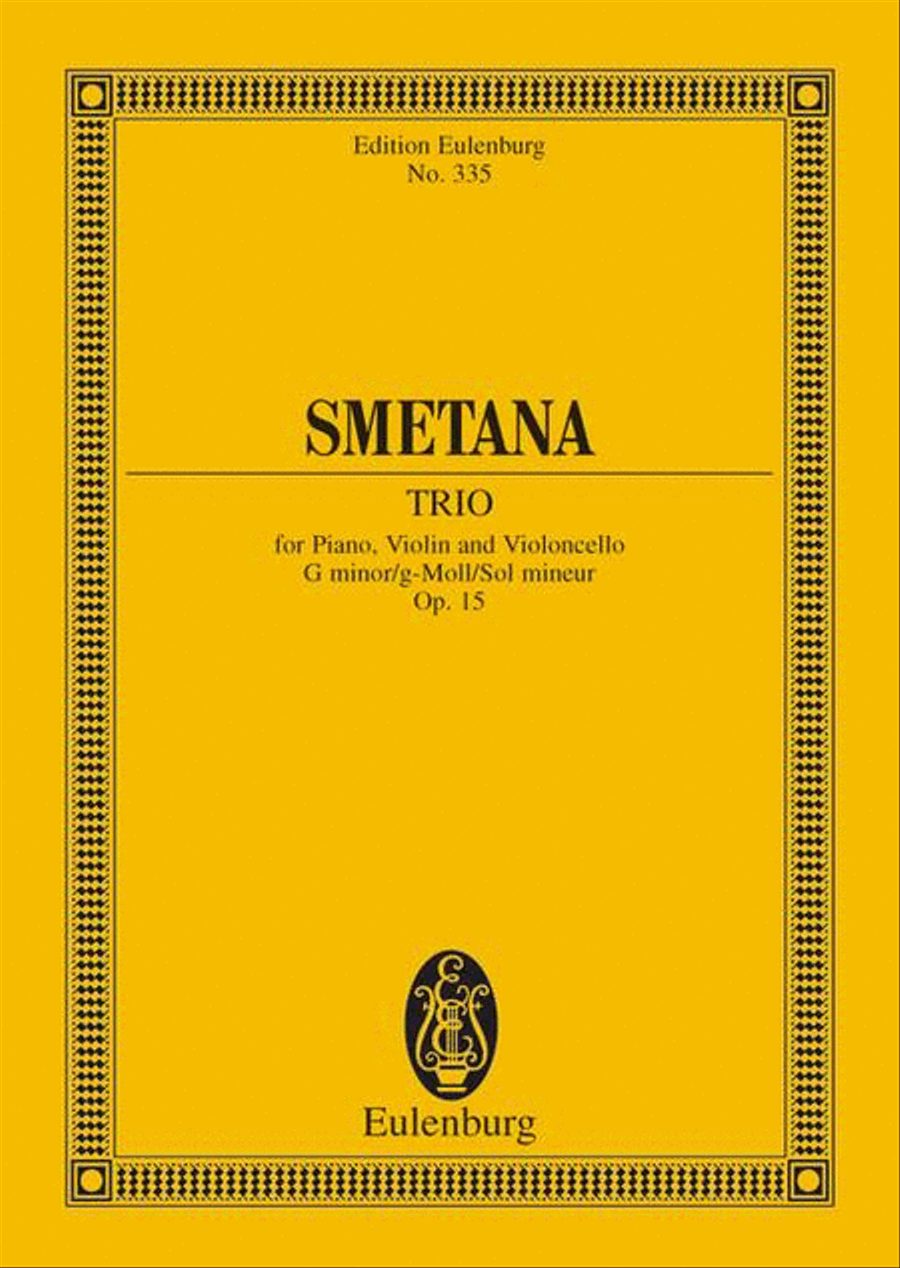 Piano Trio G minor Piano Trio scores gallery preview page 1