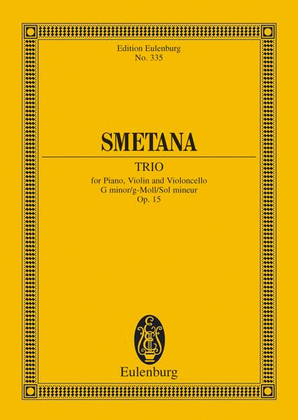 Book cover for Piano Trio G minor