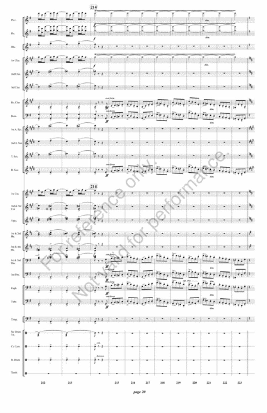Fatinitza Fatinitza Concert Band scores gallery preview page 21