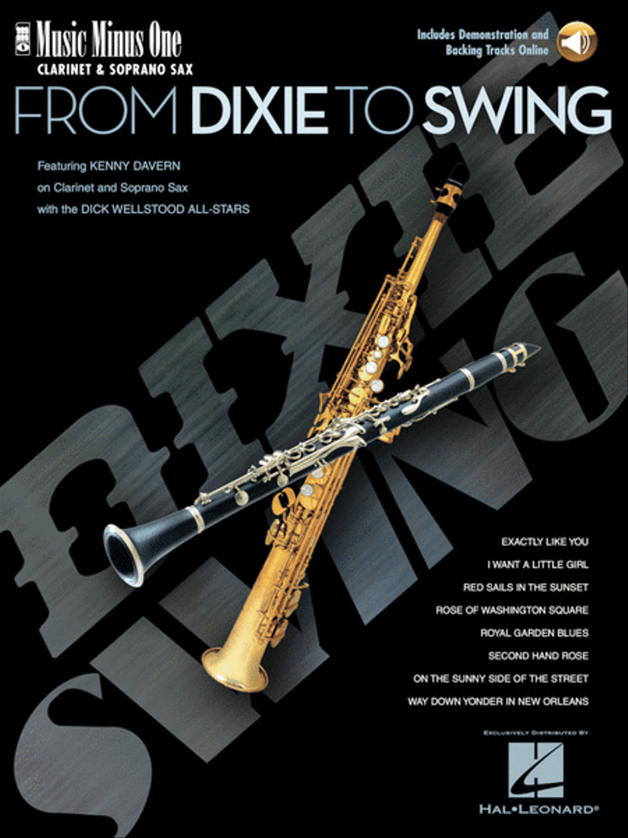 From Dixie to Swing Clarinet scores gallery preview page 1